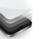 Tech-Protect 2x Szkło hartowane na ekran + szkło na obiektyw do Apple iPhone 15 Pro zestaw szkieł ochronnych Clear Set