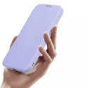 Dux Ducis Etui Dux Ducis Skin X Pro do Apple iPhone 15 Pro Max magnetyczny pokrowiec MagSafe z klapką - fioletowe