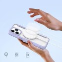 Dux Ducis Etui Dux Ducis Skin X Pro do Apple iPhone 15 Pro Max magnetyczny pokrowiec MagSafe z klapką - fioletowe