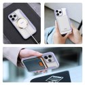 Dux Ducis Etui Dux Ducis Skin X Pro do Apple iPhone 15 Pro Max magnetyczny pokrowiec MagSafe z klapką - fioletowe
