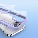 Dux Ducis Etui Dux Ducis Skin X Pro do Apple iPhone 15 Pro Max magnetyczny pokrowiec MagSafe z klapką - fioletowe