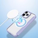 Dux Ducis Etui Dux Ducis Skin X Pro do Apple iPhone 15 Pro Max magnetyczny pokrowiec MagSafe z klapką - fioletowe