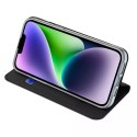 Dux Ducis Etui do iPhone 15 Plus pokrowiec z klapką i portfelem Dux Ducis Skin Pro - czarne
