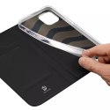 Dux Ducis Etui do iPhone 15 Plus pokrowiec z klapką i portfelem Dux Ducis Skin Pro - czarne