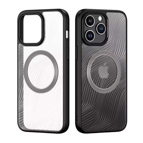 Dux Ducis Pancerne etui do iPhone 15 Pro Max z MagSafe Dux Ducis Aimo Mag - czarne Dux Ducis Pancerne etui do iPhone 15 Pro Max z MagSafe Dux Ducis Aimo Mag - czarne