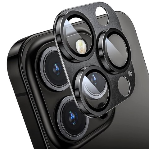 Hofi Osłona aparatu Szkło hartowane Hofi Fullcam Pro+ do Apple iPhone 15 Pro / 15 Pro Max Czarny Hofi Osłona aparatu Szkło hartowane Hofi Fullcam Pro+ do Apple iPhone 15 Pro / 15 Pro Max Czarny