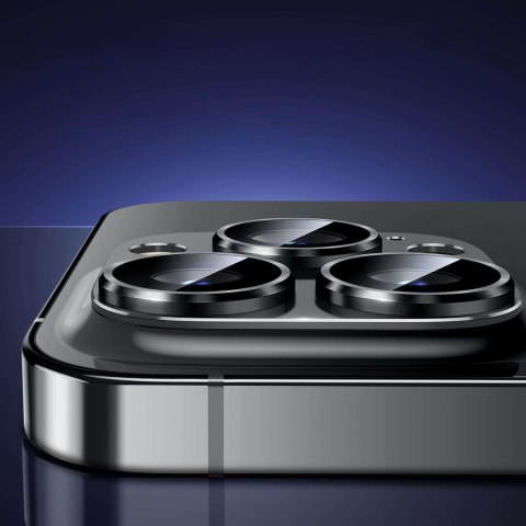Hofi Osłona aparatu Szkło hartowane Hofi Fullcam Pro+ do Apple iPhone 15 Pro / 15 Pro Max Czarny Hofi Osłona aparatu Szkło hartowane Hofi Fullcam Pro+ do Apple iPhone 15 Pro / 15 Pro Max Czarny