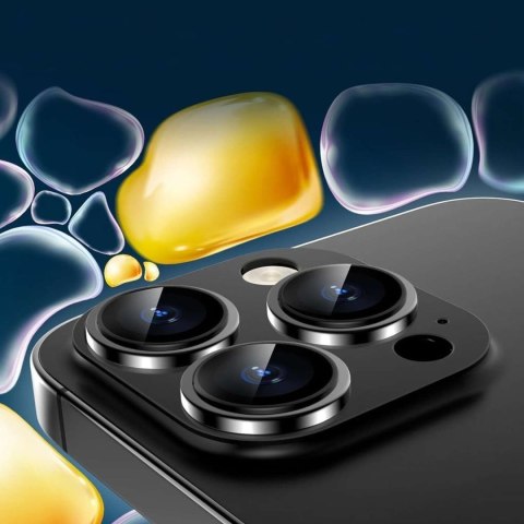 Hofi Osłona aparatu Szkło hartowane Hofi Fullcam Pro+ do Apple iPhone 15 Pro / 15 Pro Max Czarny Hofi Osłona aparatu Szkło hartowane Hofi Fullcam Pro+ do Apple iPhone 15 Pro / 15 Pro Max Czarny