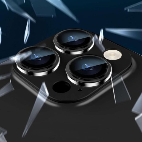 Hofi Osłona aparatu Szkło hartowane Hofi Fullcam Pro+ do Apple iPhone 15 Pro / 15 Pro Max Czarny Hofi Osłona aparatu Szkło hartowane Hofi Fullcam Pro+ do Apple iPhone 15 Pro / 15 Pro Max Czarny