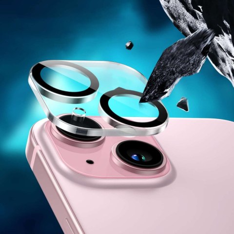 Hofi Szkło na obiektywy aparat do Apple iPhone 15 / 15 Plus osłona Clear Pro+ Cam Hofi Hofi Szkło na obiektywy aparat do Apple iPhone 15 / 15 Plus osłona Clear Pro+ Cam Hofi